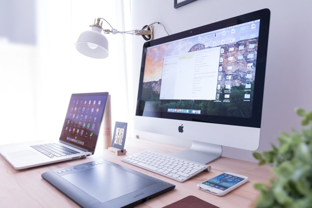 Moderne Website-Design-Elemente